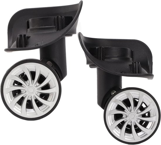 Vervangend reiskofferwiel 55 cm met laag geluidsniveau - Slijtvast - 11 cm totale lengte