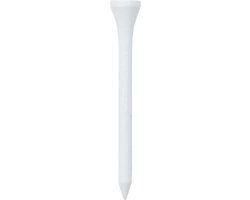 vidaXL 1000 st Golftees 83 mm bamboe wit