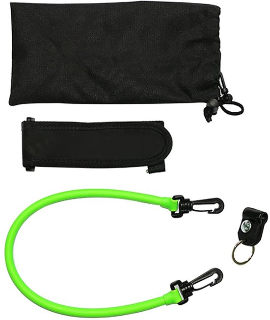VLEMICO- Golf Swing Trainer Flexibel - Golf Trainingsmateriaal - Rubber Golf Touw - Opvouwbaar - Duurzaam - Voor Outdoor Gebruik - Golftraining