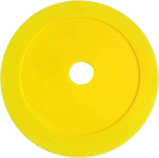 Voetbal Markeerschijven - Trainingspionnen - Sport Training - Opvallende Kleuren - 15 Centimeter - Geel