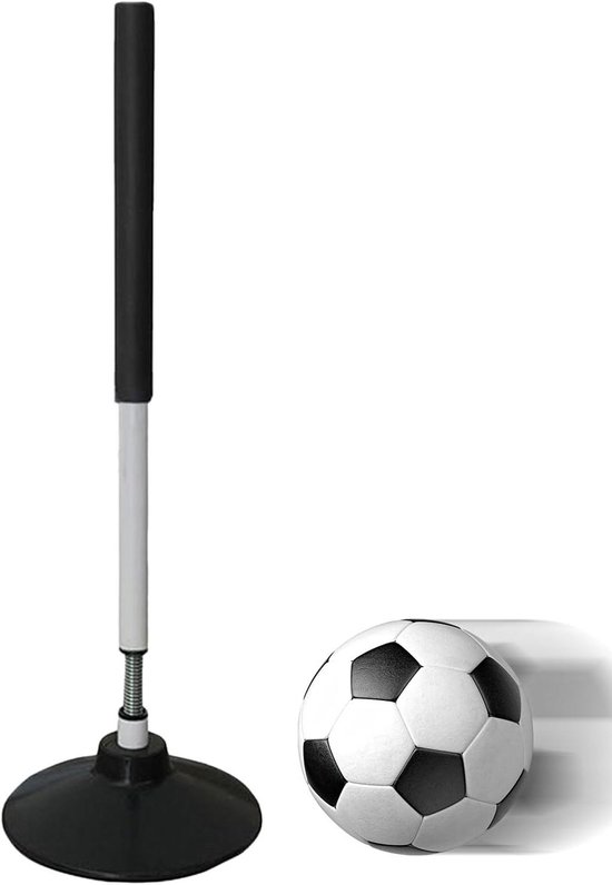 Voetbal Stokken - Training Palen - Snelheid Training - Robuuste Grondhechting - 61 Centimeter - Zwart
