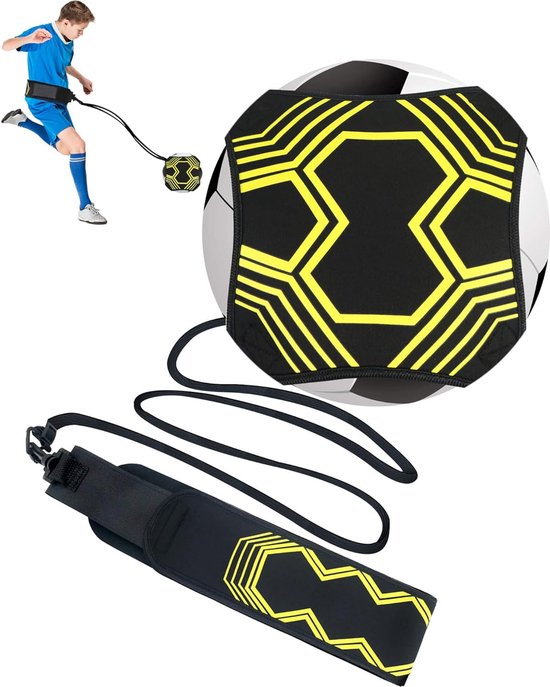 Voetbal Trainingsaccessoire: Handsfree Schiettrainer voor Solo Oefening