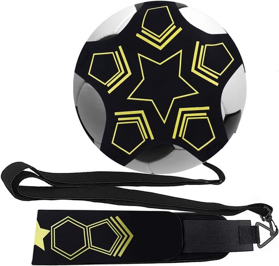 Voetbal Trainingshulp voor Solo Oefenen - Verstelbaar voor Ballen Maat 3, 4 & 5 van Merkloos