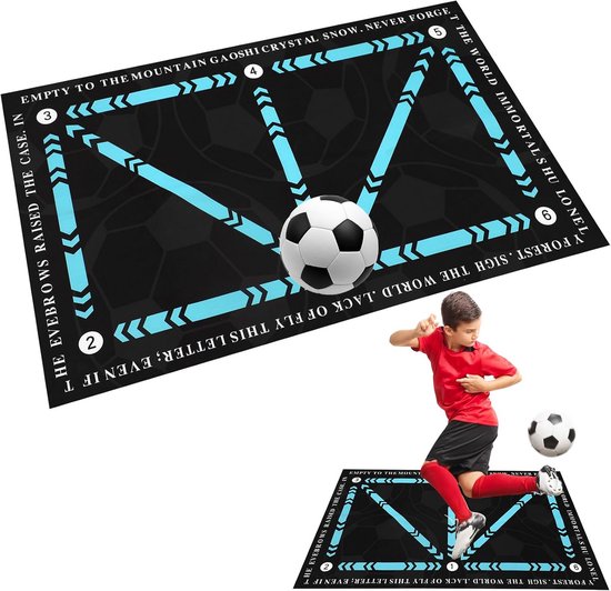 Voetbal Trainingsmat Antislip Dribbelcontrole Sport & Training van Merkloos
