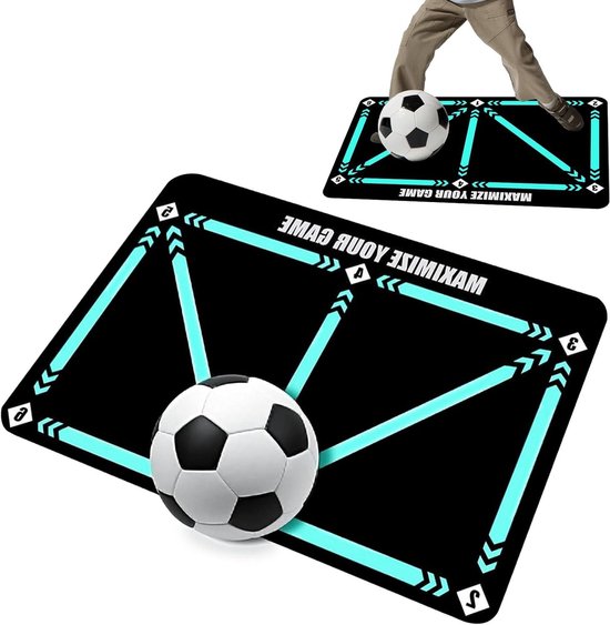 Voetbal Trainingsmat - Balcontrole Mat - Voetbal Oefenen - Schokabsorberend - 60 x 90 cm - Niet gespecificeerd