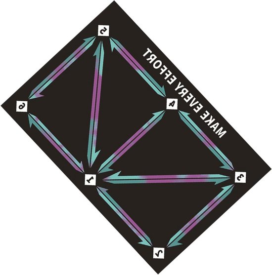 Voetbal Trainingsmat - Voetbal Oefenmat Balcontrole - Balcontrole Verbeteren - Anti-Skid Design - 49.2 x 18.5 x 18.5 cm - Kleurrijk