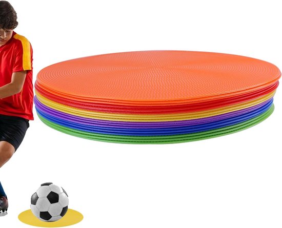 Voetbal Trainingsschijf - Agility Disc - Voetbaltraining - Antislip Ontwerp - Niet Gespecificeerd - Vivid