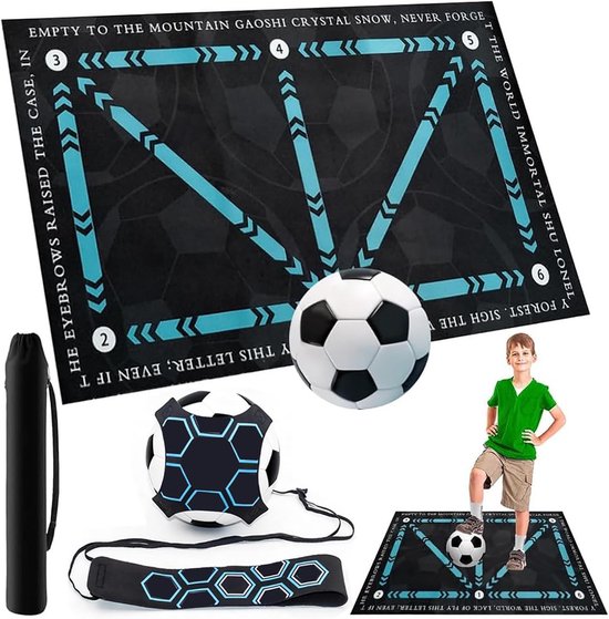 Voetbalmat - Voetbal Spullen - Tapijt - Rechthoek