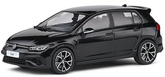 Volkswagen Golf VIII R Zwarte Miniatuurauto 1:43 2022
