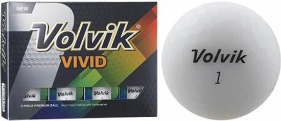 Volvik Vivid Golfballen Super Wit van Volvik