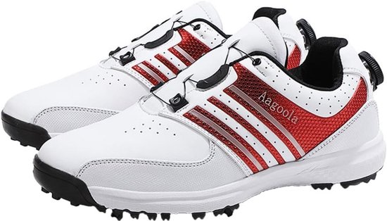 Waterdichte Golfschoenen Heren Met Afneembare Spikes Sportschoenen