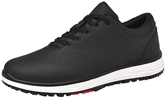 Waterdichte Golfschoenen Voor Mannen - Extra Brede Fit Casual Sneakers