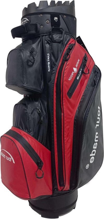 Waterdichte Golftas - Trolley Bag Organizer - Golfen met Regen - 14 Verdelers Systeem