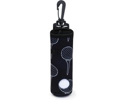 Waterdichte Mini Golftas voor 3 Ballen - Compacte & Lichte Golf Accessoire Tas voor Dames en Heren van Merkloos