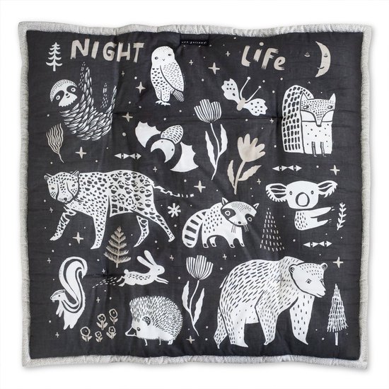 Wee Gallery Playmat Wildlife Reversible van Wee Gallery