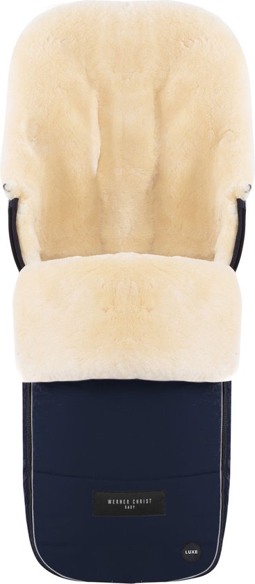 Werner Christ - Flims Voetenzak Schapenwol - Donkerblauw van Werner Christ