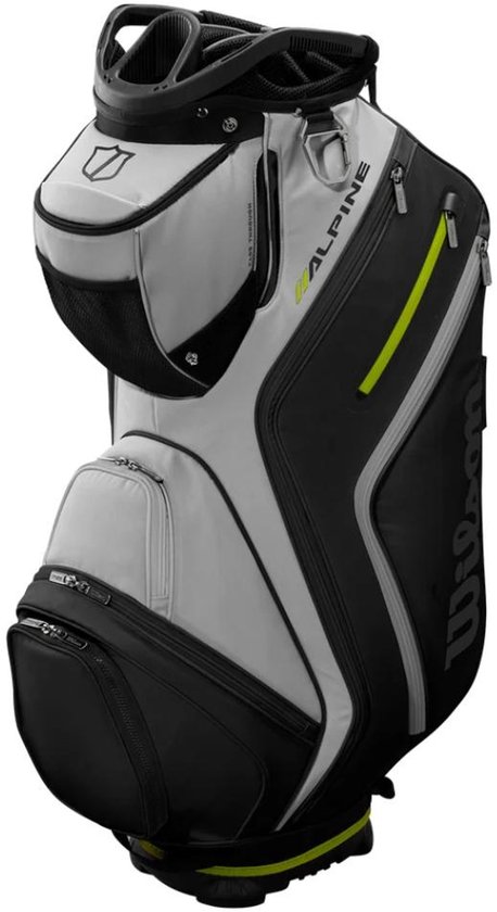 Wilson Alpine Cartbag 2026 - Grijs Zwart van Merkloos
