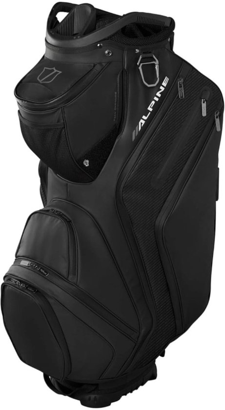 Wilson Alpine Cartbag 2026 - Zwart van Merkloos