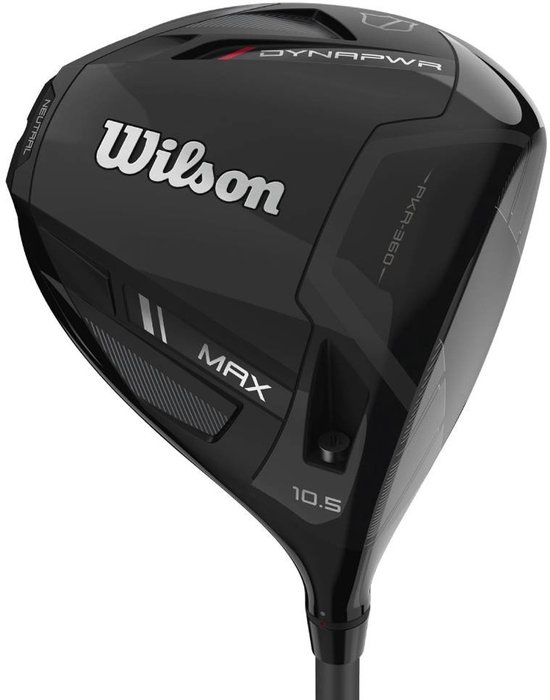 Wilson DynaPower 2 Max Driver 2025 - | Senior - 10,5° - (Loft instelbaar van 9,5° tot 12,5°) | van Wilson