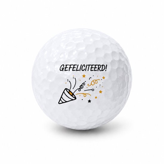 Wilson Golfballen Gefeliciteerd - Verjaardag Golf Cadeau - 15 stuks