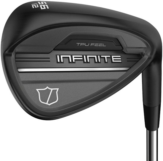 Wilson Infinite Wedge 2025 - Zwart | Rechtshandig | | 48° Loft | 10° Bounce van Merkloos