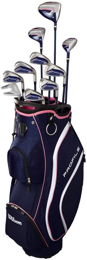 Wilson Profile 13-Delige Dames Golfset 2025 | Cartbag (graphite shaft) van Merkloos