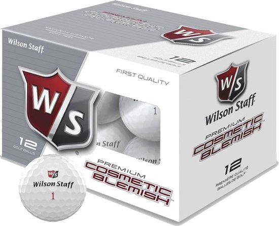 Wilson Staff DUO Soft Blemish - Golfballen - Wit - 12 Stuks van Wilson
