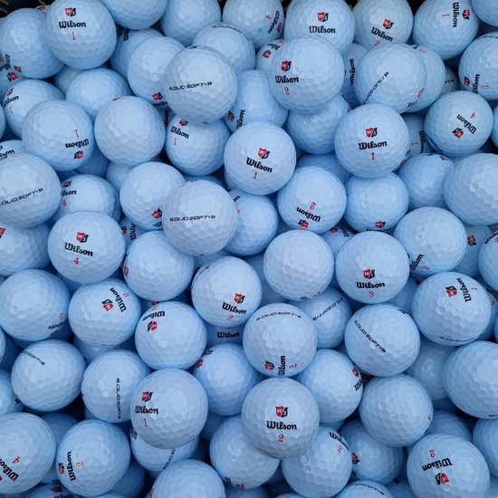 Wilson staff Duo Soft golfballen 20 bag Bulk deal wit (geen lakeballs) van Merkloos