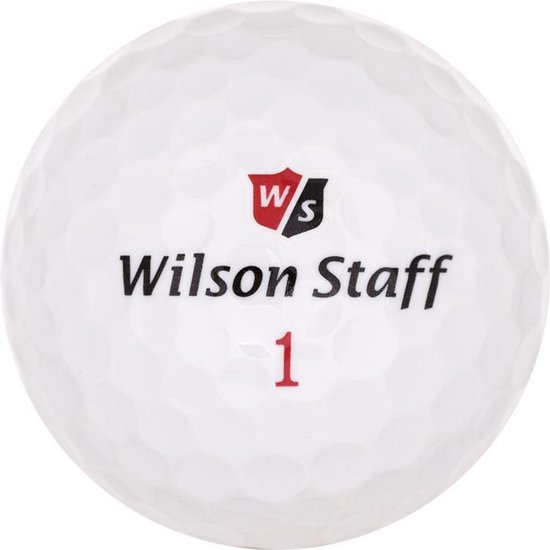 Wilson Staff DX2 Soft - Lakeballs - 25 gebruikte golfballen - wit