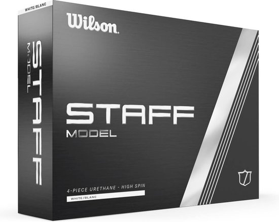 Wilson Staff Model Golfballen 2024 - Wit - 12 Stuks van Wilson