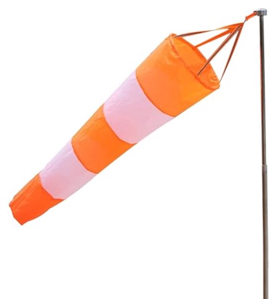 Windmeetsokken voor buitengebruik met reflecterende riem - 0,8 m