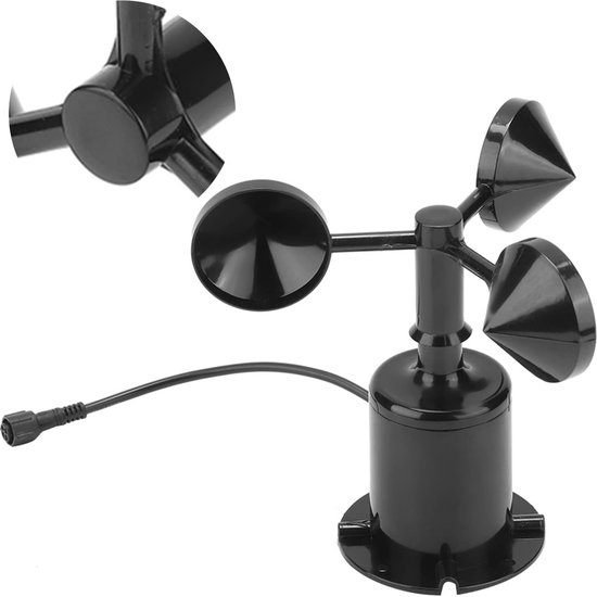 Windmeter Anemometer 0-70 m/s - 3 Cups
