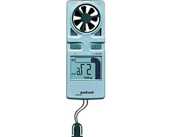 Windmeter - Anemometer - Weer Meten - Draadloos - 3.8 x 9.8 cm - Grijs