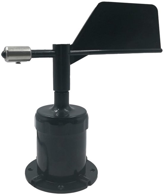 Windmeter Sensor - Windvaan Anemometer - Weer Meten - Hoge Nauwkeurigheid - 0-5V 4-20mA - Zwart