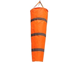 Windzak Outdoor - Windmeter - Windrichting Meten - Reflecterende Riem - 200 cm - Oranje