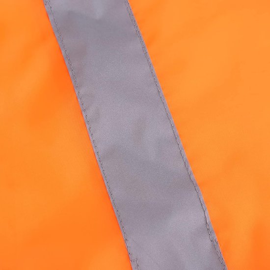 Windzak - Windmeter - Luchtvaart Metingen - Reflecterende Strips - 100 cm - Fluorescerend Oranje van Merkloos