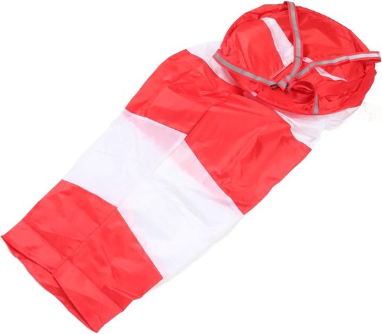 Windzak - Windrichtingssok Windmeter - Windmeting Tonen - Hoge Zichtbaarheid - 100 cm - Rood