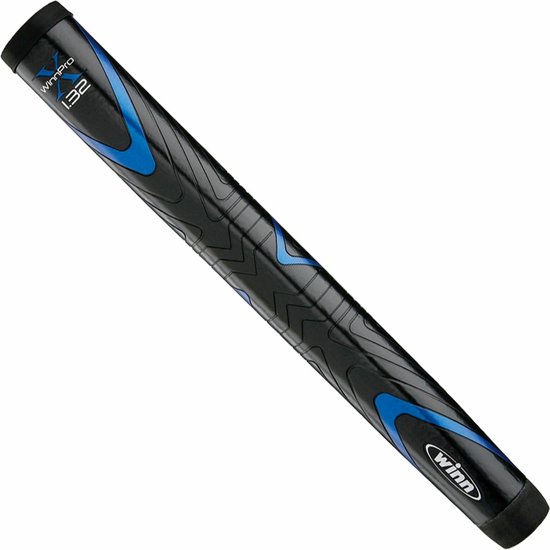 Winn Pro X 1.32 Putter Grip Zwart Blauw van Winn