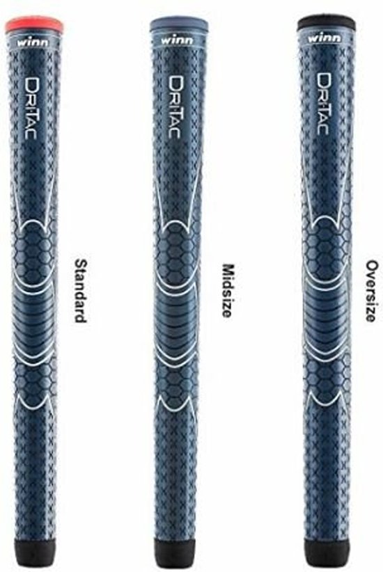 WinnDry Dri Tac grip Grey (artrose grip) Dames Golfclubgrip van Merkloos