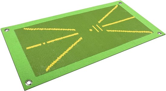 Xd Xtreme - golf impact mat - training mat - divot mat - indoor golf training - train je golf swing - voor binnen en buiten van Merkloos