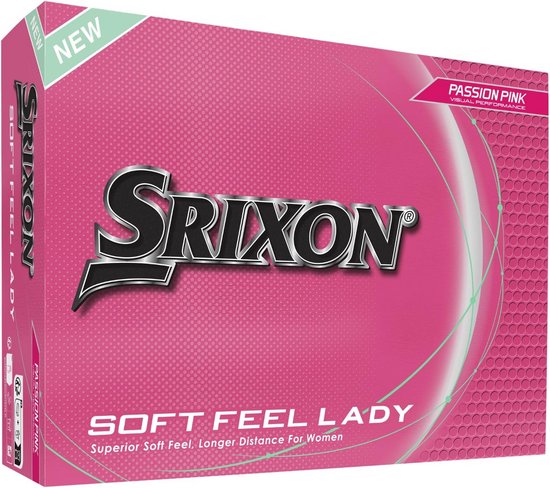 Zachte Golfballen voor Dames - Lage Compressie voor Meer Afstand en Precisie van Merkloos