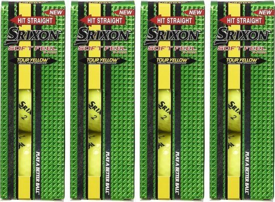 Zachte Golfballen voor Heren - Helder Geel van Merkloos