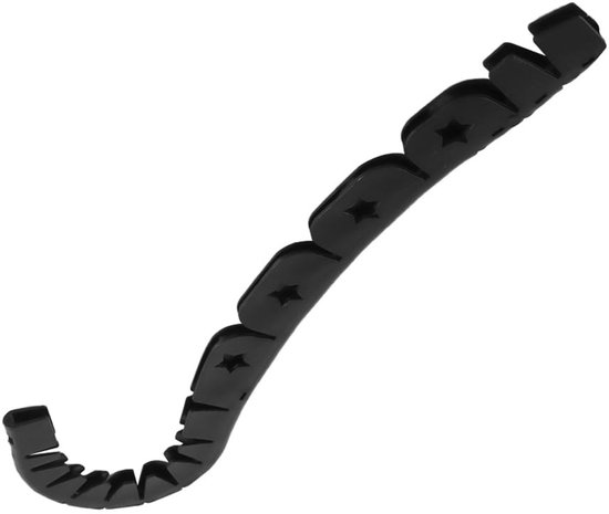 ZEYNOMAX- Beschermhoes voor ijshockeysticks - Hockeybescherming - Sportoefenhulpmiddel - Stevig plastic - 30 x 9 cm - Zwart