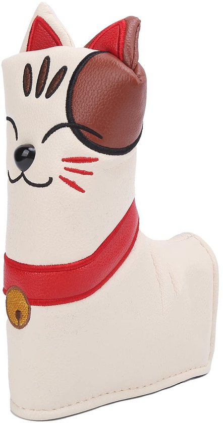 Zeynomax - Golf Putter Head Covers - Cat Lucky Club - magneetontwerp