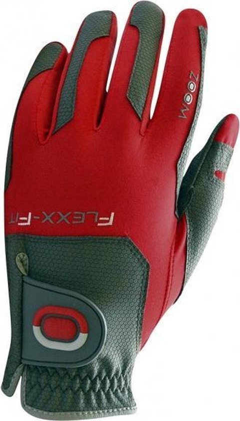 Zoom Flexx Fit Dames Golf Handschoen Houtskool Rood van Zoom